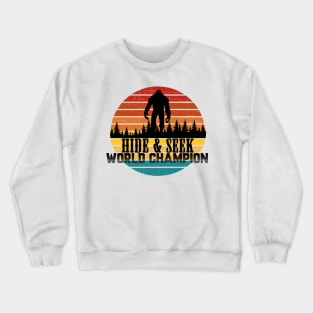 Bigfoot Funny Crewneck Sweatshirt